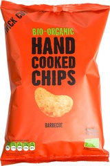 Hand cooked chips BBQ BIO 10x125 gr.