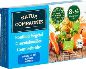 Groentebouillon zoutarm BIO 12x68 gr.