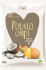 Potato chips coconut oil BIO 12x100 gr.