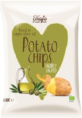 Aardappelchips olijfolie BIO 12x100 gr.
