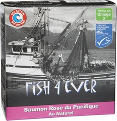 Wilde roze zalm in water 12x170 gr.