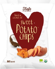 Sweet potato chips BIO 6x80 gr.