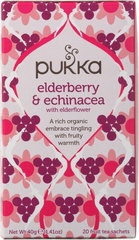 Elderberry echinacea thee BIO 4x40 gr.