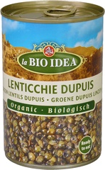 Groene linzen BIO 6x400 gr.