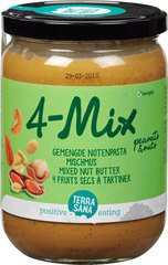 4 Mix gemengde notenpasta BIO 6x500 gr.