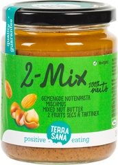 2 mix gemengde notenpasta BIO 6x250 gr.