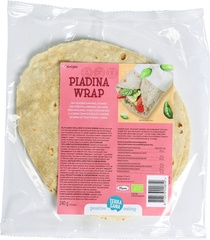 Piadina wrap tarwe en haver BIO 6x240 gr