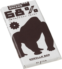 Gorilla bar 68% puur BIO 10x80 gr.