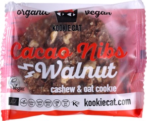 Cookie double choc walnut BIO 12x50 gr.