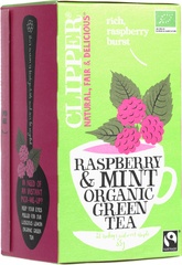Groene thee raspberry-mint BIO 4x35 gr.