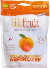 Gewelde abrikozen BIO 6x150 gr.
