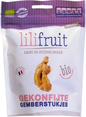 Gekonfijte gemberstukjes BIO 6x150 gr.