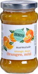 Sinaasappelmarmelade mild BIO 6x340 gr.