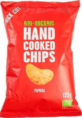 Handcooked chips paprika BIO 10x125 gr.