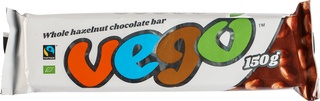 Chocolate bar hazelnut vegan BIO 20x150