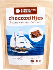 Chocozeiltjes melk BIO 10x100 gr.