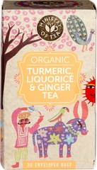 Kruidenthee tumeric liquorice BIO 6x35 g