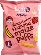 Maispuffs aardbei-banaan BIO 4x20 gr.