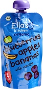 blauwe bes appel banaan 4+ BIO 7x120 gr.