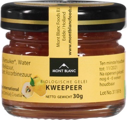 Vruchtenspread kweepeer BIO 35x30 gr.