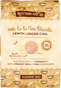 Lemon, ginger + chia biscuits BIO 8x135