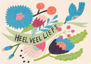 Heel veel liefs  10x1 stuks