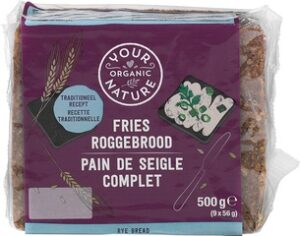 Friese stijl roggebrood BIO 12x500 gr.