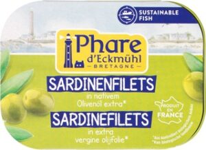 Sardinefilets in olijfolie  14x100 gr.