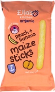 Maïssticks Perzik-Banaan 7+ BIO 5x16 gr.