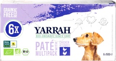 Multipack hond paté met kip BIO 4x900 gr