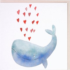 Walvis met hartjes 5x1 stuks