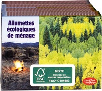 Lucifers FSC zwavelvrij  1x4 stuks