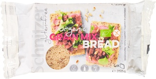 Meergranenbrood BIO 6x250 gr.