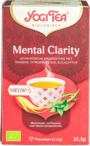 Kruidenthee Mental Clarity BIO 6x32.3 gr