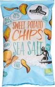 Zoete aardappelchips zeezout BIO 12x90 g