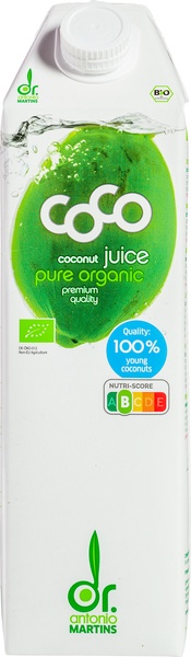 Coco juice BIO 6x1000 ml.