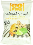 Natural crunch lime ginger BIO 6x125 gr.