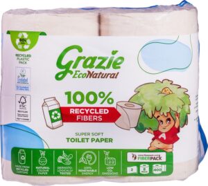 Toiletpapier 2 laags 8  6x8 stuks