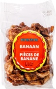 Bananenschijfjes BIO 6x150 gr.