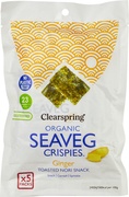 Seaveg Crispies Ginger multi BIO 6x20 gr