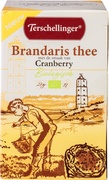Zwarte thee cranberry BIO 10x18 stuks