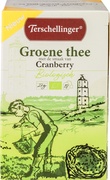 Groene thee cranberry BIO 10x18 stuks