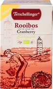 Rooibosthee cranberry BIO 10x18 stuks