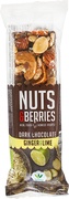 Notenreep dark choc gember BIO 15x40 gr.