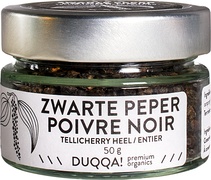 Zwarte peper tellicherry heel BIO 1x50 g