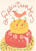 Postkaart Claire gefeliciteerd  10x1 stu
