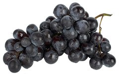 Druiven zwart BIO 5x1 kg.