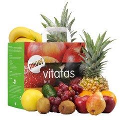 Fruit tas 2-p BIO p/st.