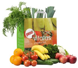 Groente en fruit tas 1p BIO p/st.