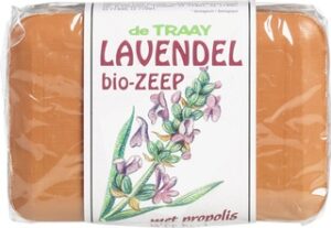 Lavendel zeep met propolis  1x250 gr.